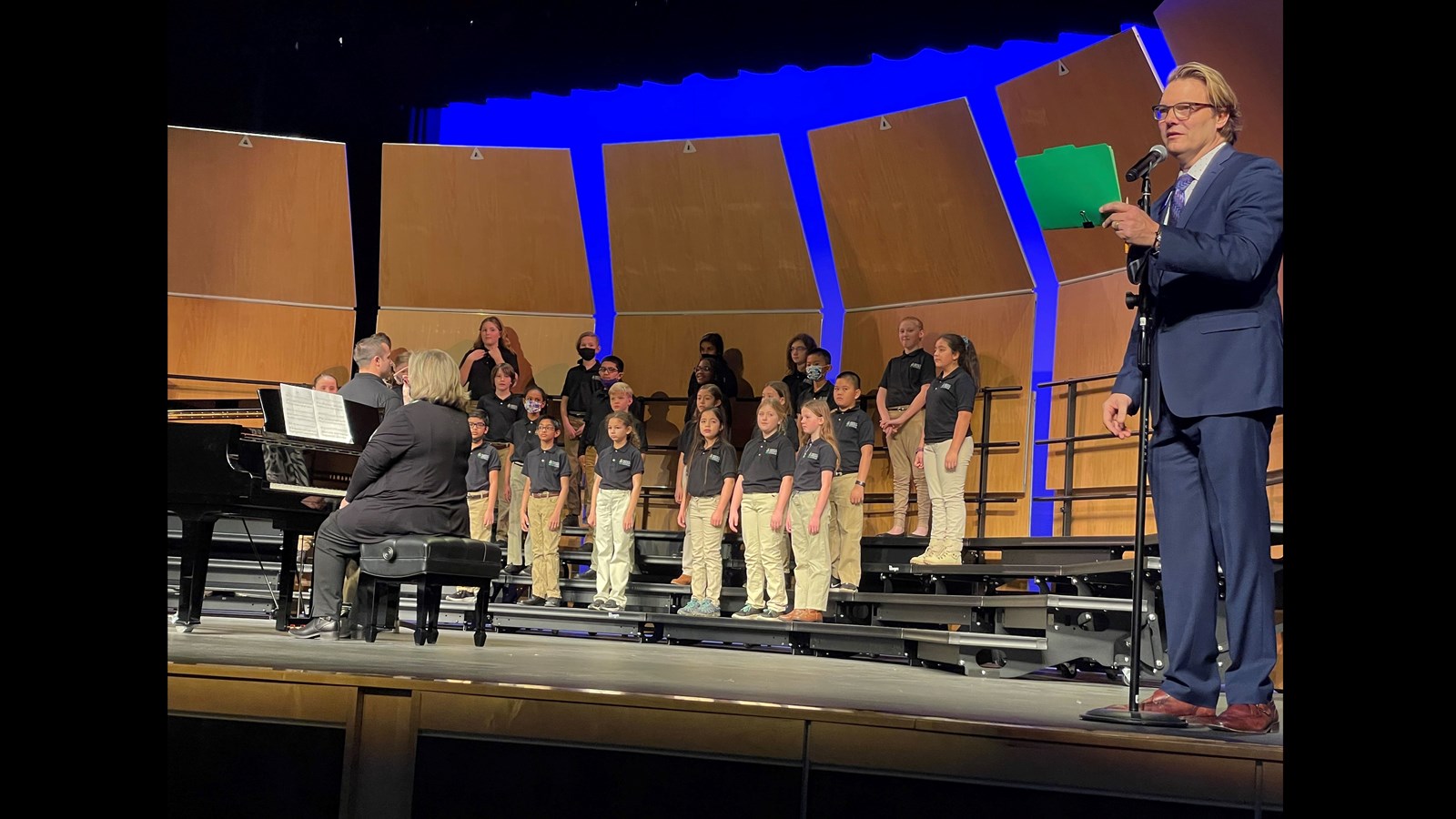 Rocky Mount Elementary School performs at Cobb Schools choral festival.